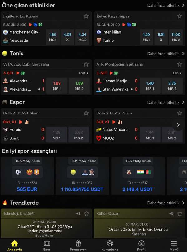 Android mobil uygulaması ve işlevleri